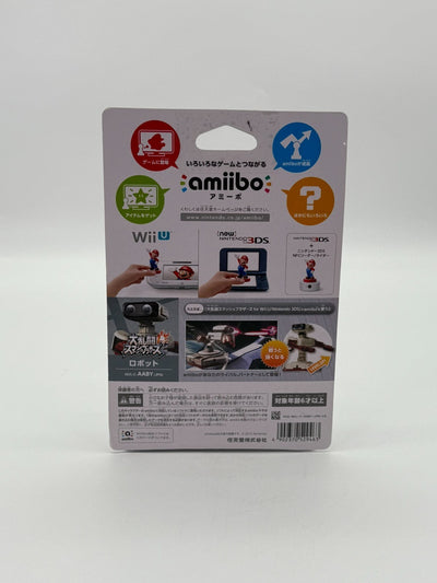 Super Smash Bros. Robot Amiibo neuf et scellé, jamais utilisé, CIB, OVP Japon