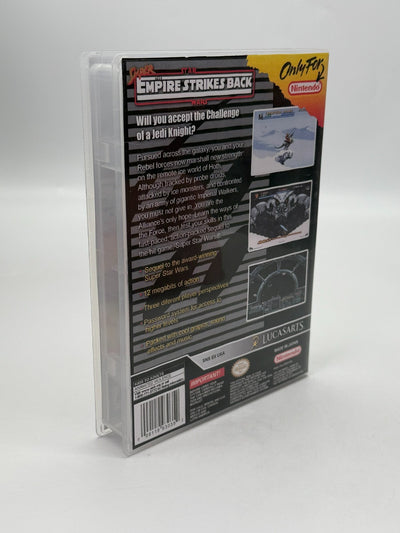 Super Star Wars The Empire Strikes Back Super Nintendo SNES NTSC-U/C