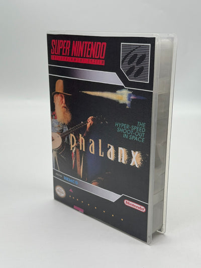 Phalanx Super Nintendo SNES NTSC-U/C guter Zustand Modul + Anleitung