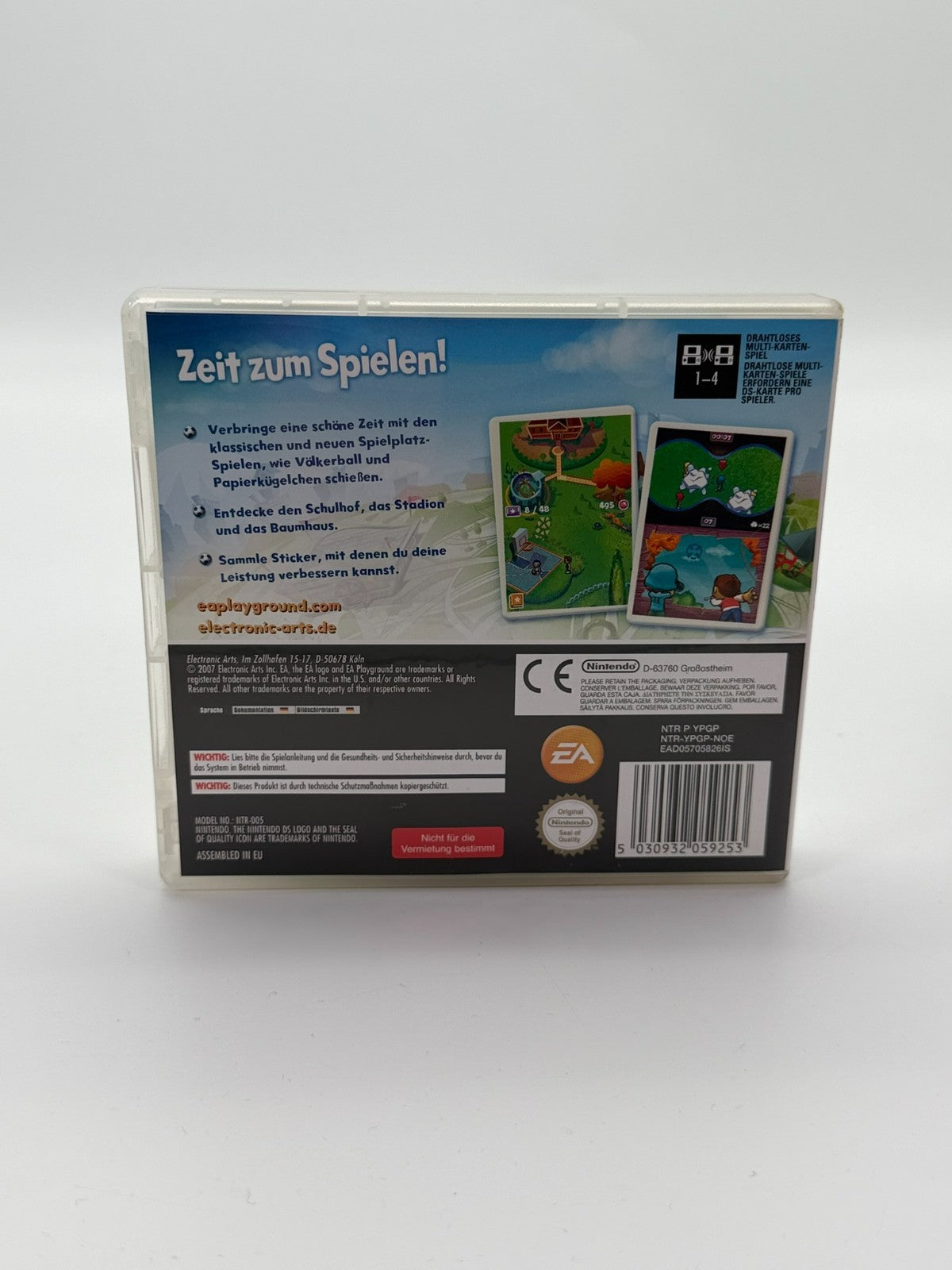 EY Playground Nintendo DS good condition CIB OVP