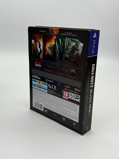 Call Of Duty Black Ops III Hardened Edition Sony Playstation 4 Steelbook CIB