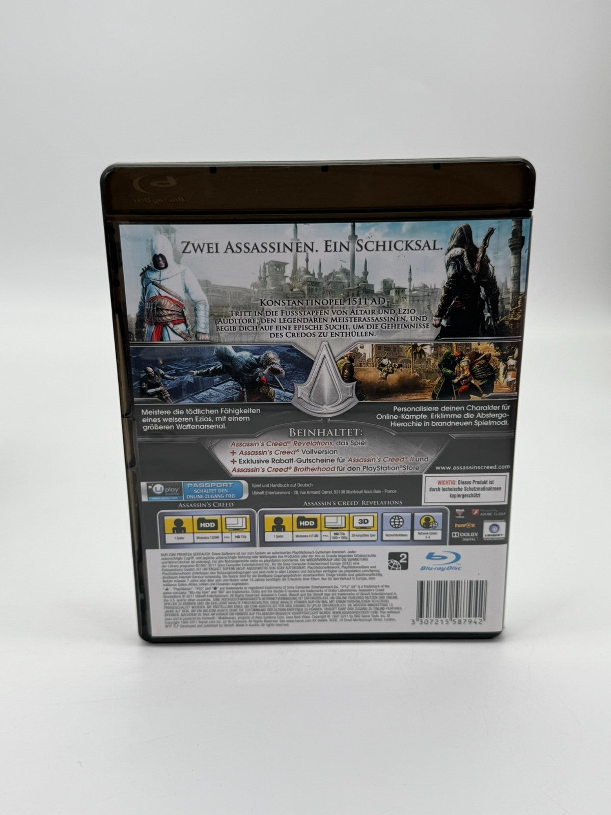 Assassins Creed Revelations Sony Playstation 3 good condition CIB OVP