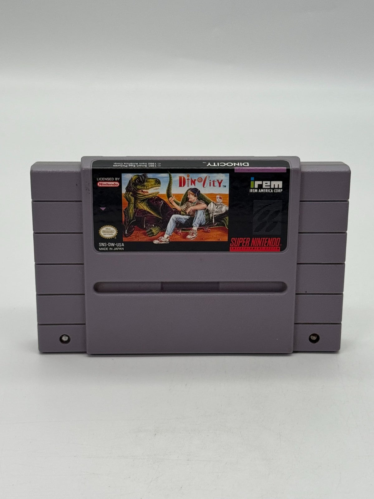 DinoCity Super Nintendo SNES NTSC-U/C bon état