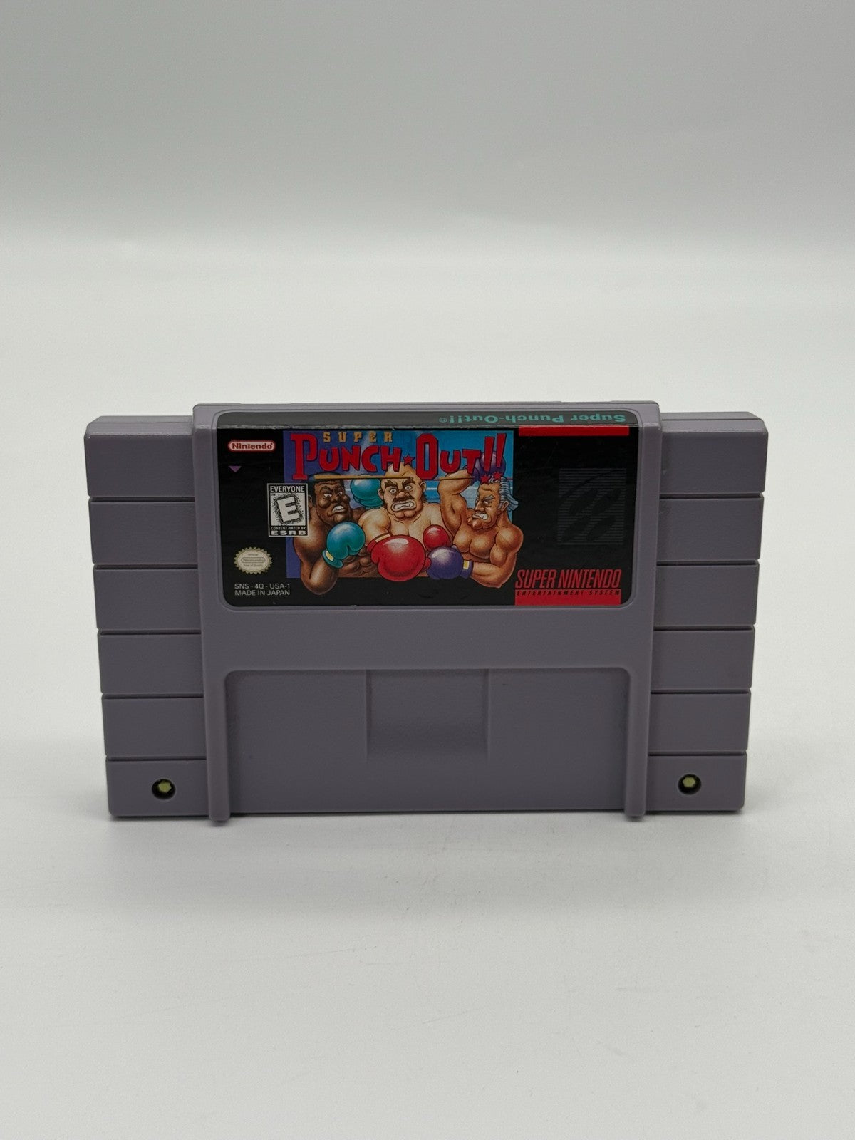 Super Punch Out Super Nintendo SNES NTSC-U/C guter Zustand