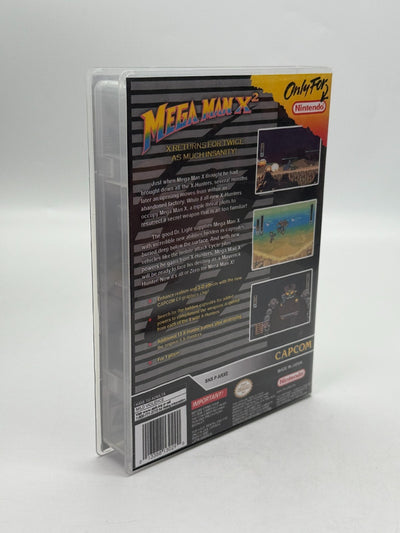 Mega Man X2 Super Nintendo SNES NTSC-U/C guter Zustand Modul + Anleitung