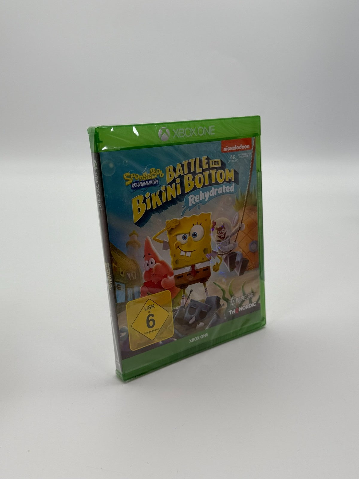 Spongebob Squarepants Battle For Bikini Bottom Rehydrated Microsoft XBox One Factory Sealed Neu