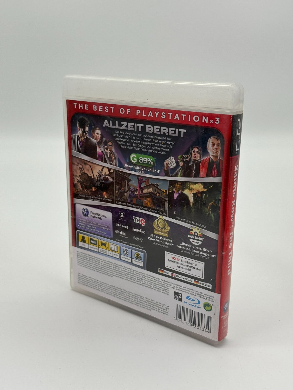 Saints Row The Third Sony Playstation 3 PS3 Sehr guter Zustand CIB OVP