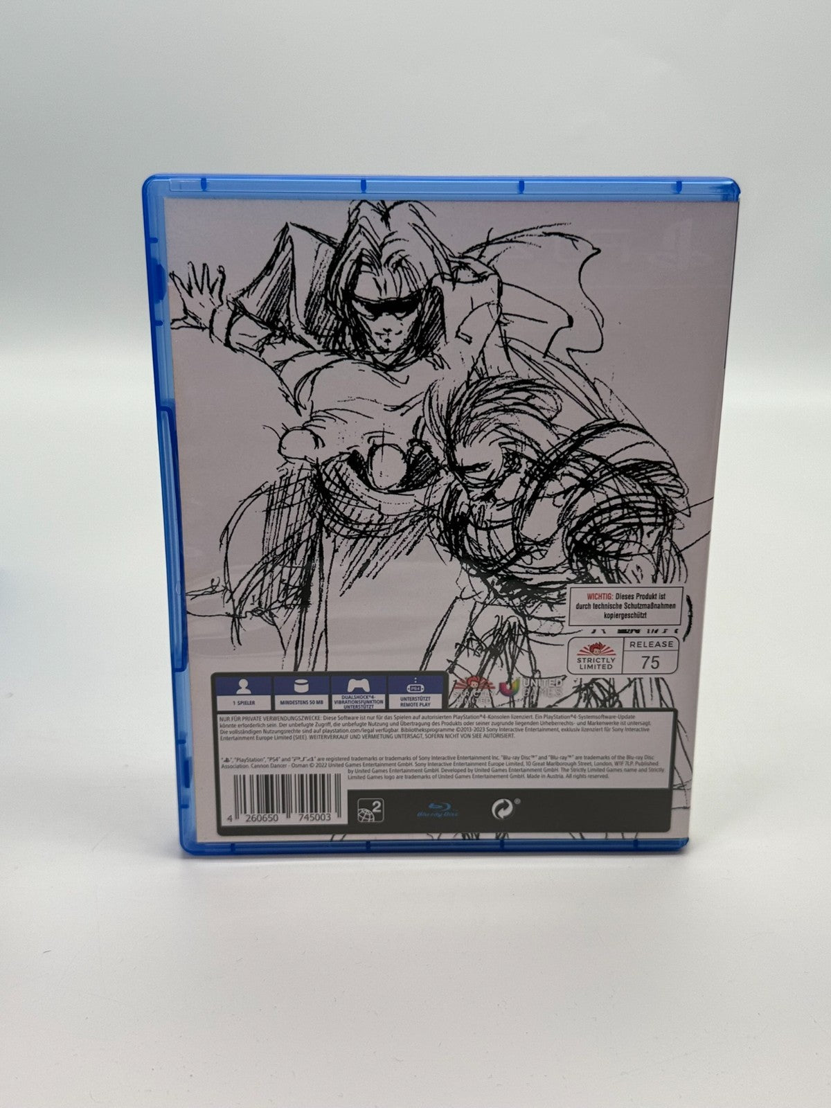 Cannon Dancer Osman Sony Playstation 4 Neuwertiger Zustand CIB OVP