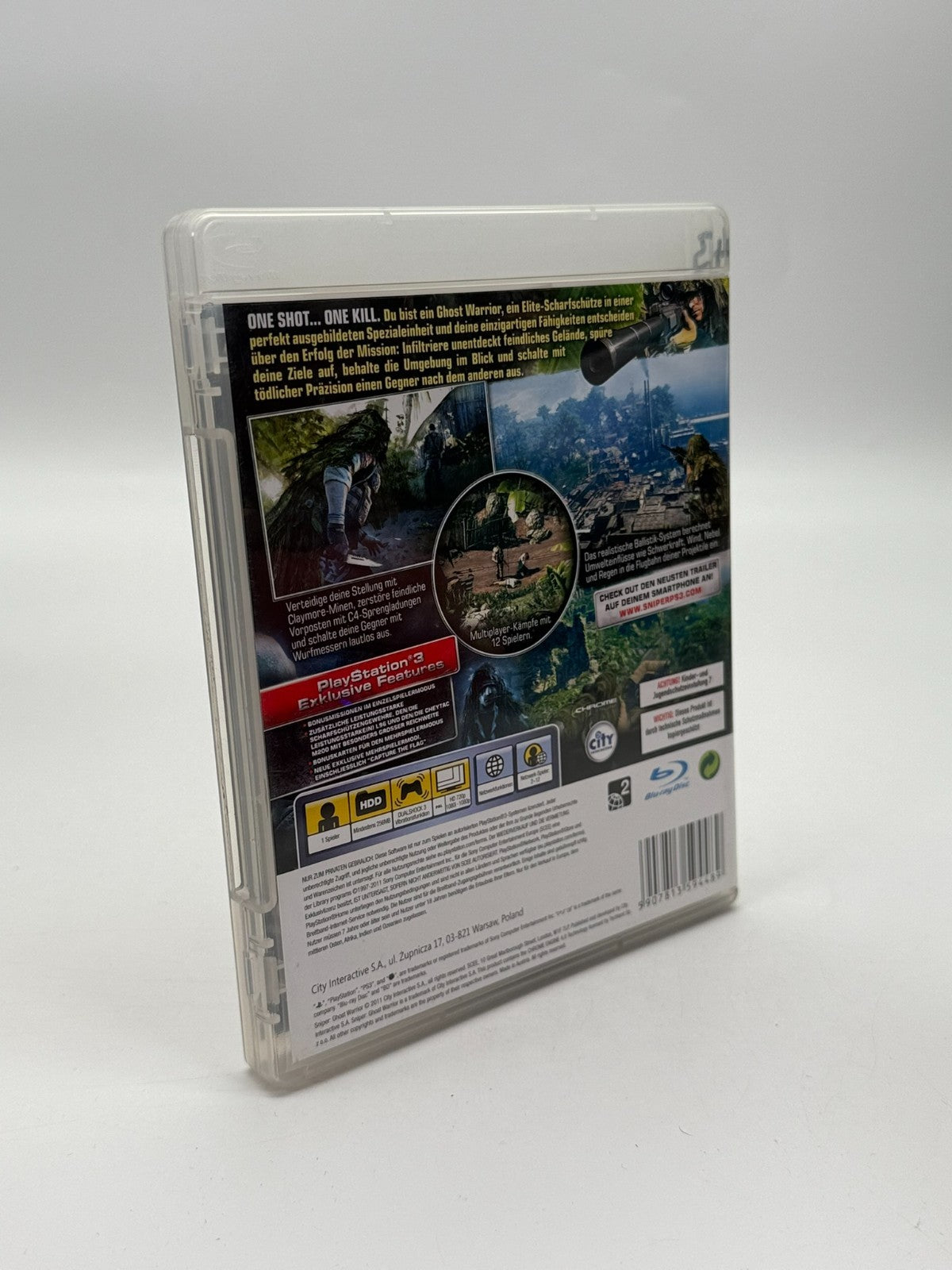 Sniper Ghost Warrior Sony Playstation 3 Sehr guter Zustand CIB OVP