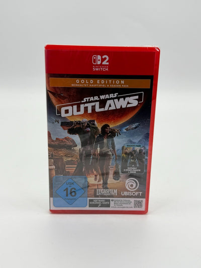 Star Wars Outlaws Gold Edition Nintendo Switch 2 New Factory Sealed CIB OVP