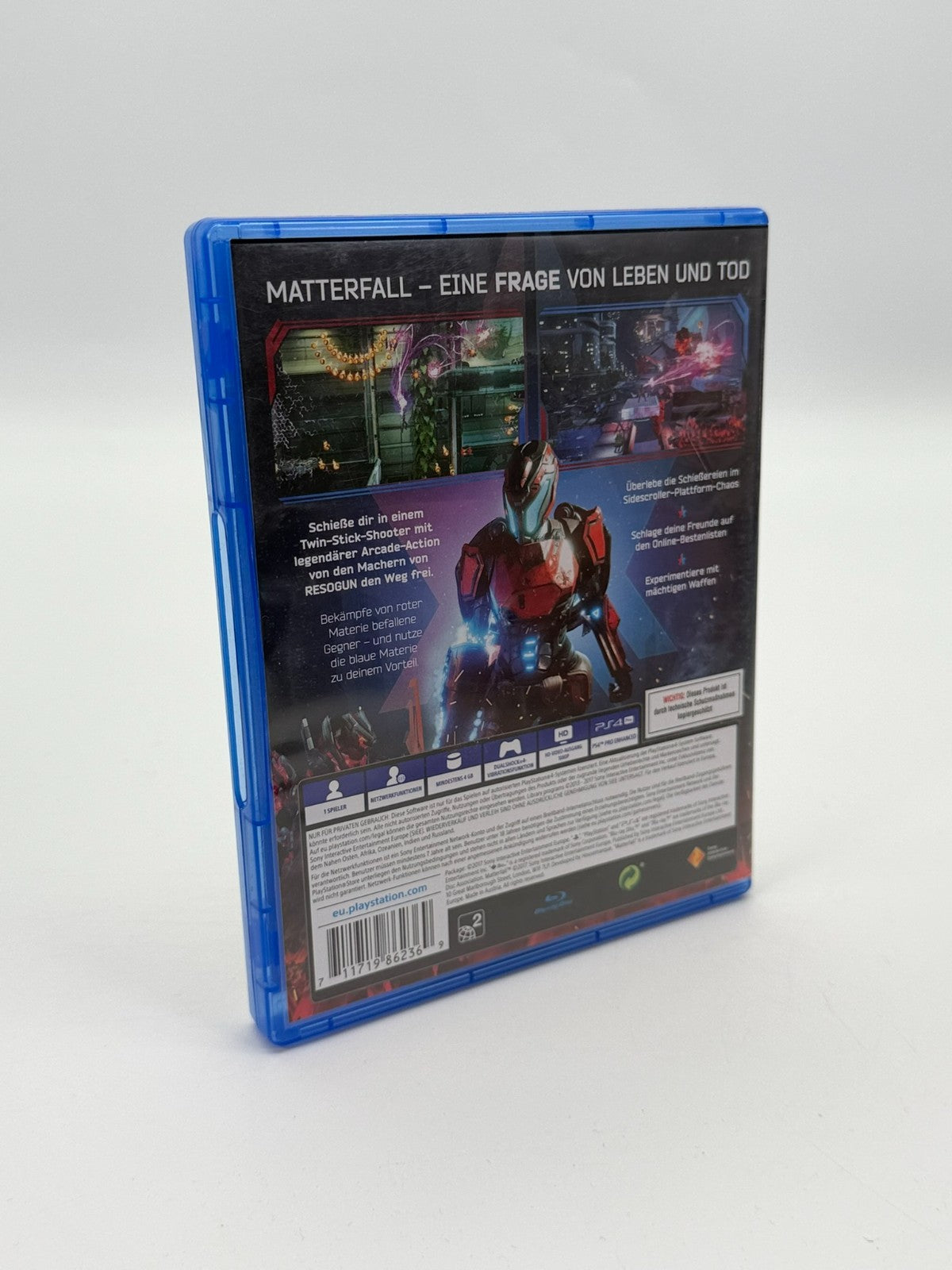 Matterfall Sony Playstation 4 bon état emballage d'origine