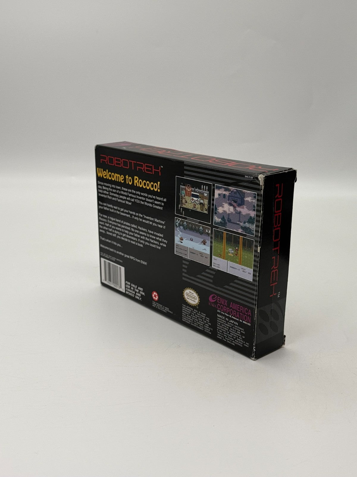 Robotrek Super Nintendo SNES NTSC-U/C CIB OVP guter Zustand