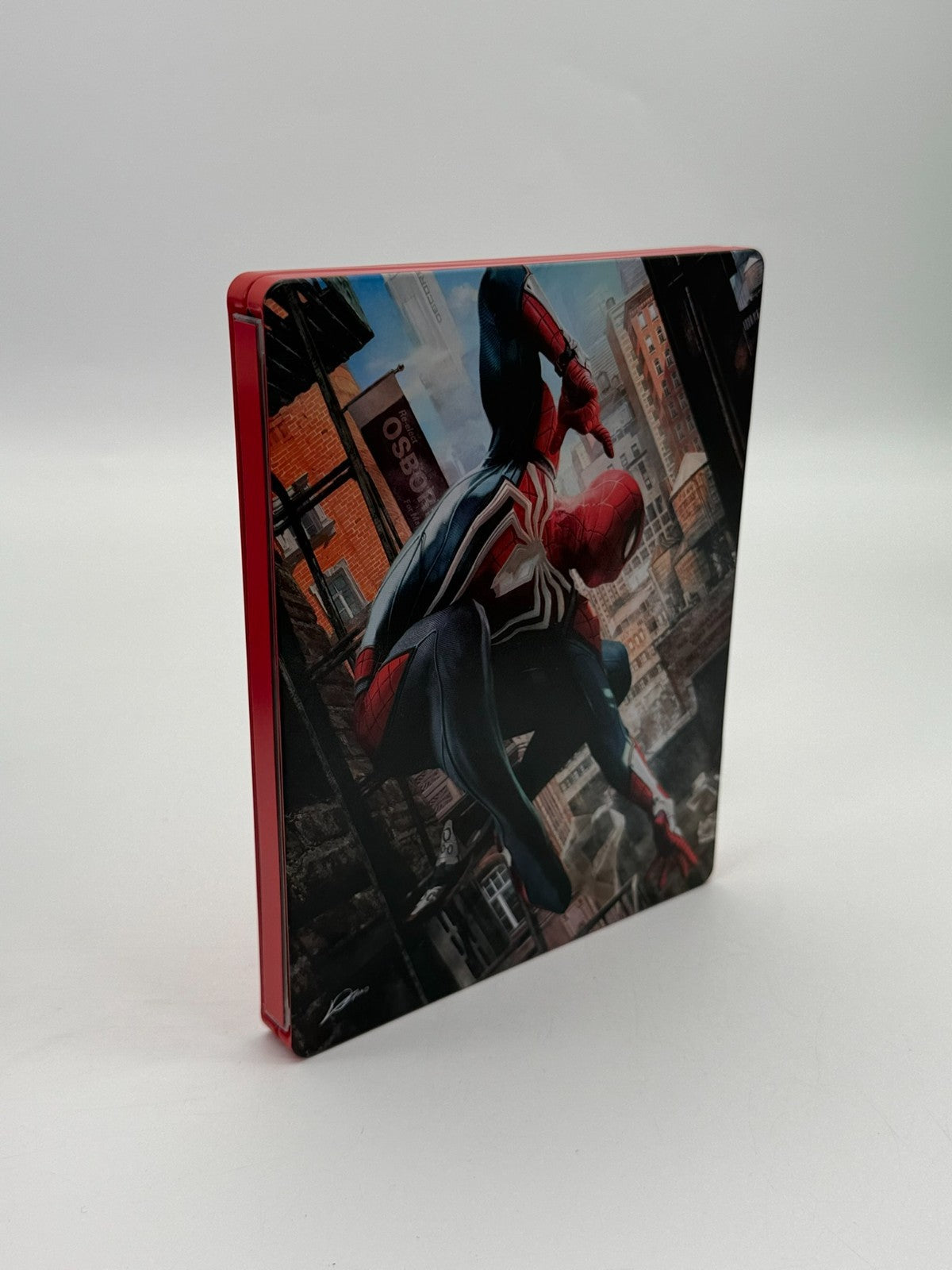 Spider Man + Steelbook Sony Playstation 4 Très bon état CIB OVP