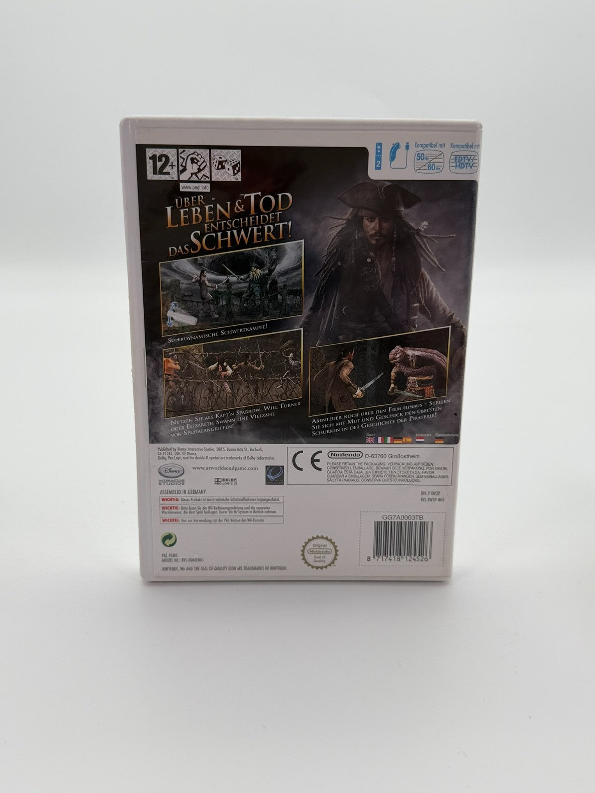 Disney Pirates of the Caribbean An Ende Der Welt Nintendo Wii Sehr guter Zustand