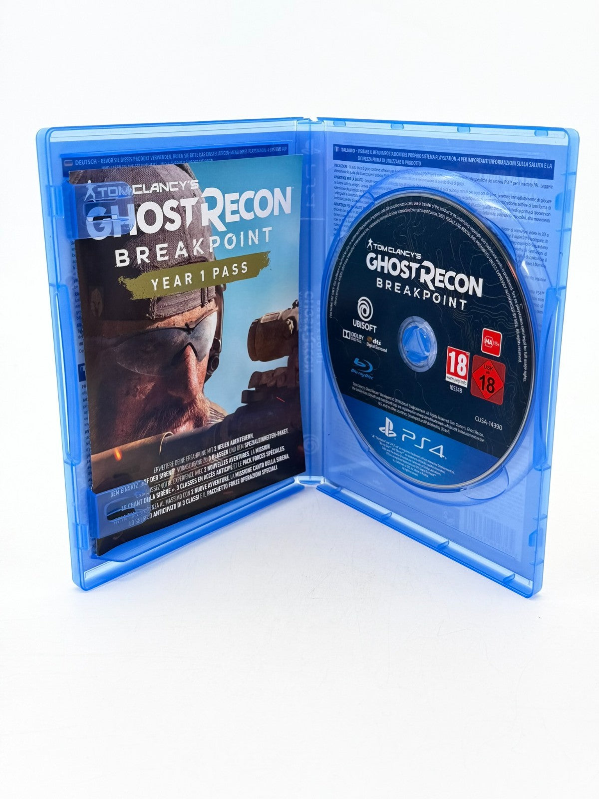 Tom Clancys Ghost Recon Breakpoint Sony Playstation 4 Sehr guter Zustand CIB OVP