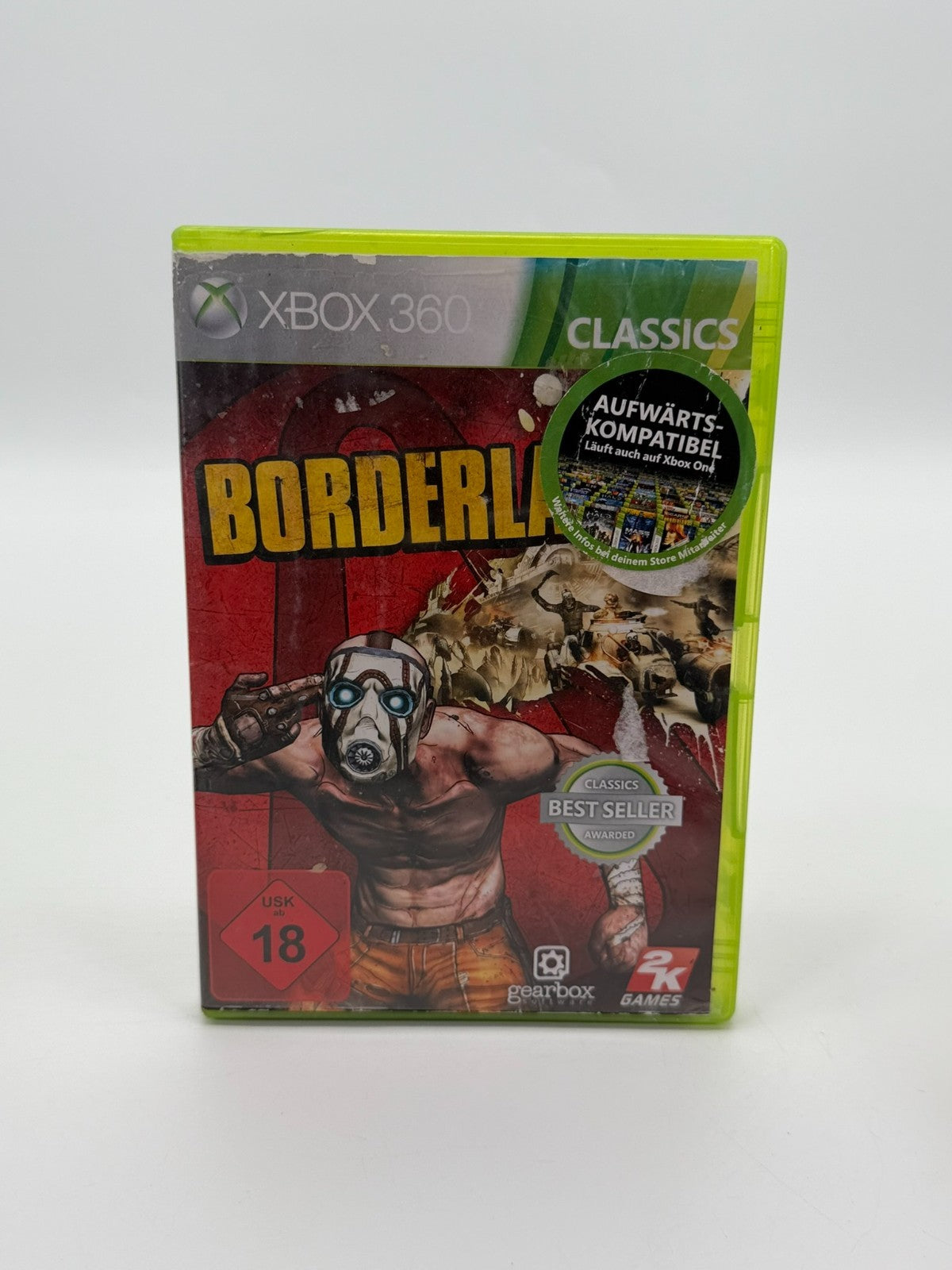 Borderlands Microsoft Xbox 360 Acceptable Condition CIB OVP