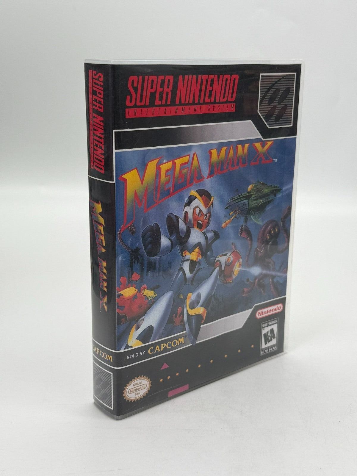 Mega Man X Super Nintendo SNES NTSC-U/C Sehr guter Zustand Modul + Anleitung