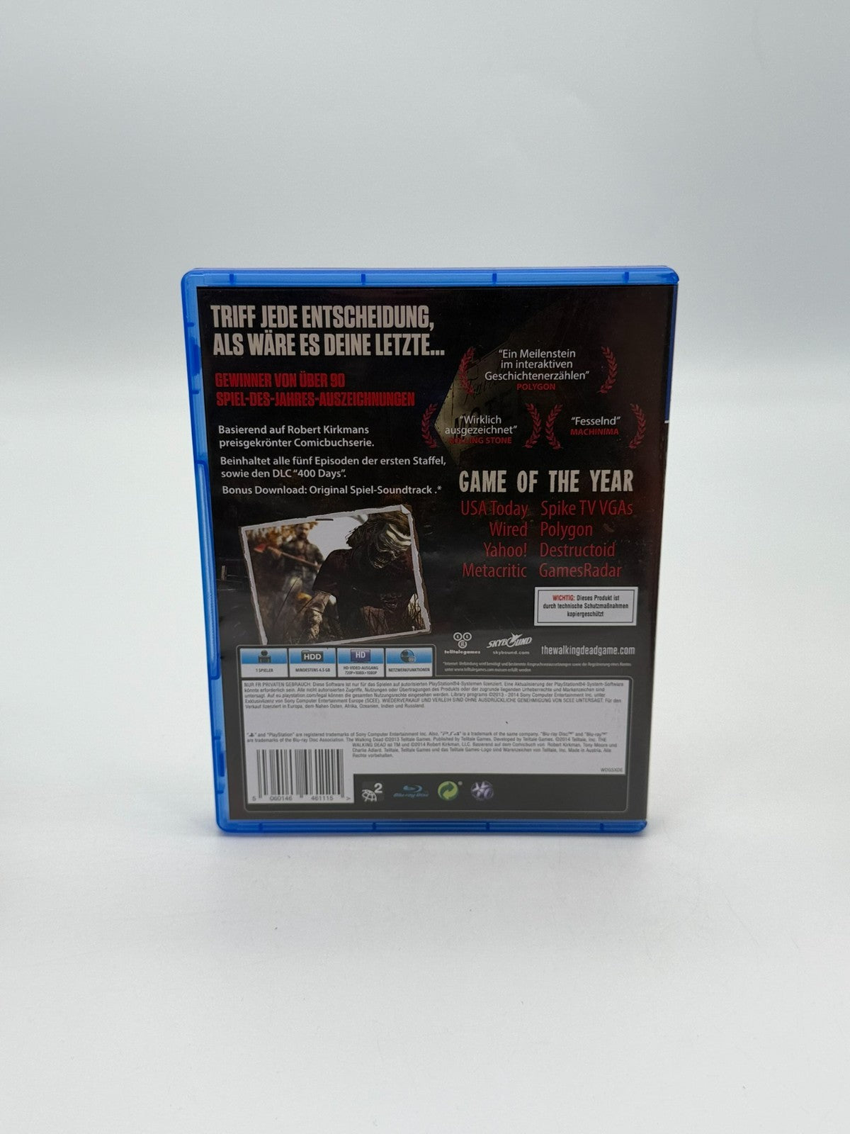 The Walking Dead Die Komplette Erste Staffel Sony Playstation 4 Sehr gut