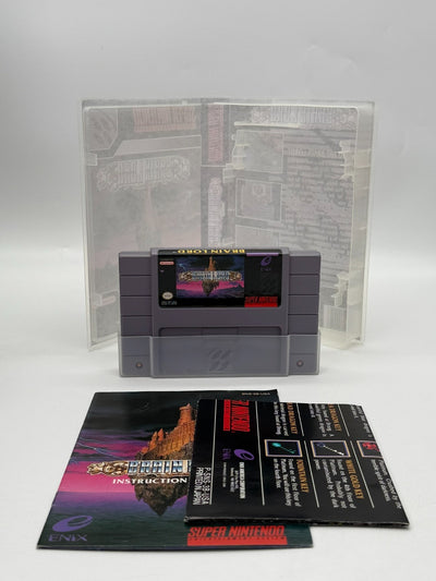 Brain Lord Super Nintendo SNES NTSC-U/C guter Zustand Modul + Anleitung