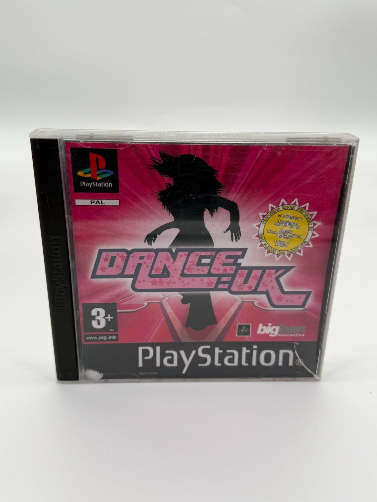 Dance UK Sony Playstation 1 Sehr guter Zustand CIB OVP