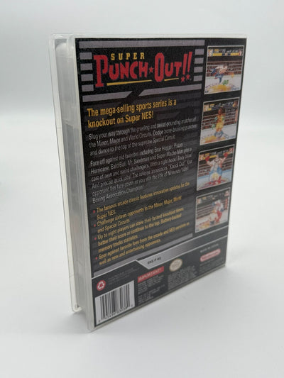 Super Punch Out Super Nintendo SNES NTSC-U/C guter Zustand