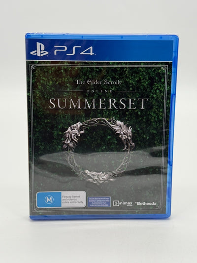 The Elder Scrolls Online Summerset Sony Playstation 4 Factory Sealed