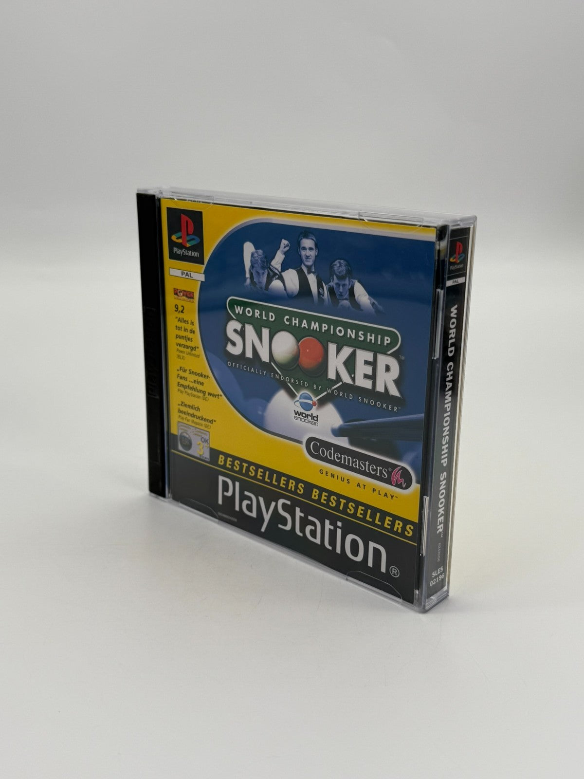 World Championship Snooker Sony Playstation 1 guter Zustand CIB
