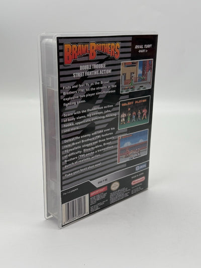 Brawl Brothers Super Nintendo SNES NTSC-U/C gut - Sehr gut Modul + Anleitung
