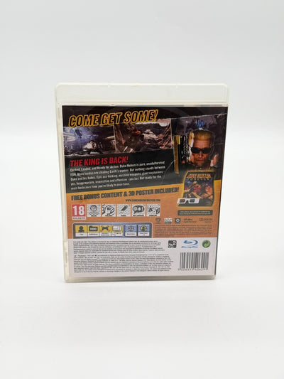 Duke Nukem Forever Dukes Kick Ass Edition Sony Playstation 3 + Poster & Brille