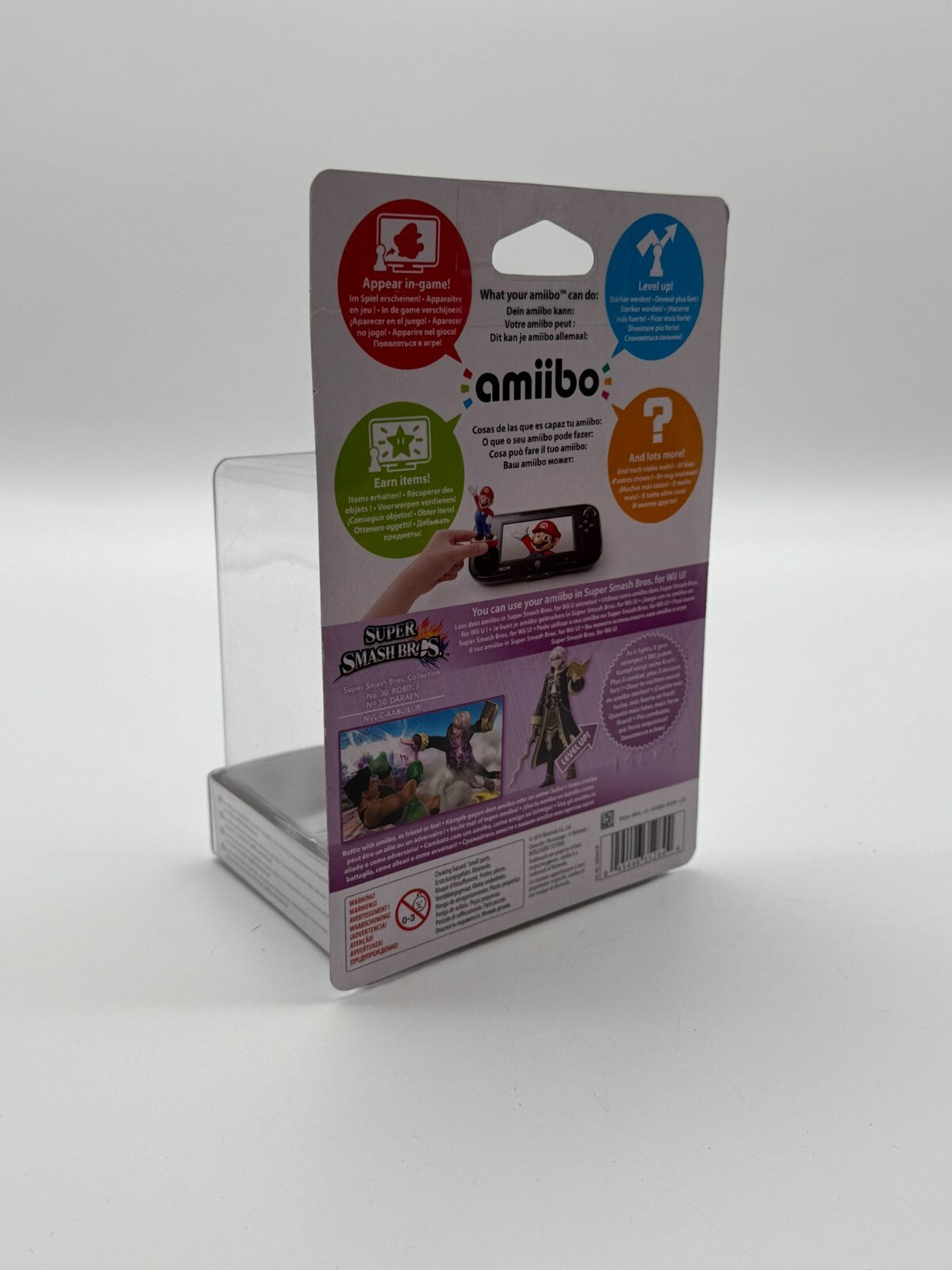 Super Smash Bros. Robin No. 30 Amiibo 3DS Wii U Switch New & Unused