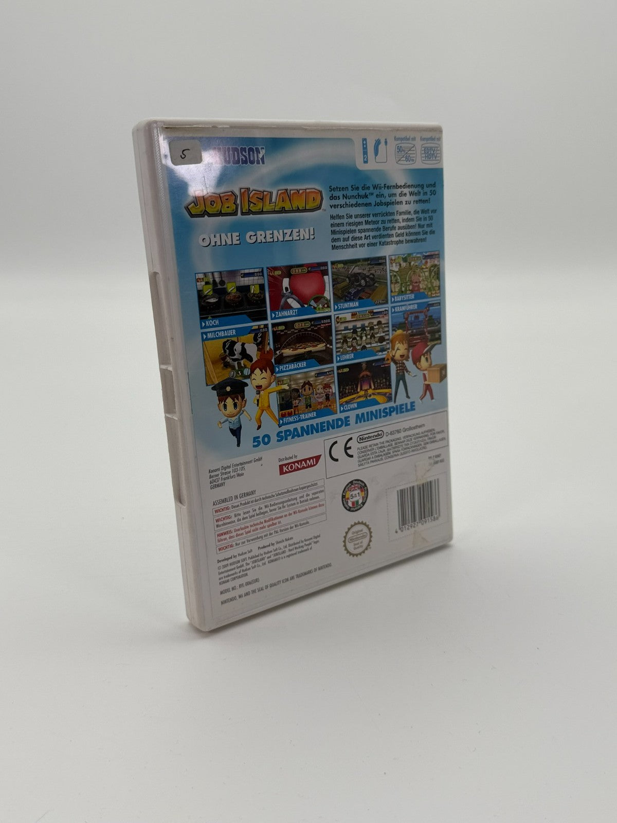 Job Island Nintendo Wii Sehr guter Zustand CIB OVP