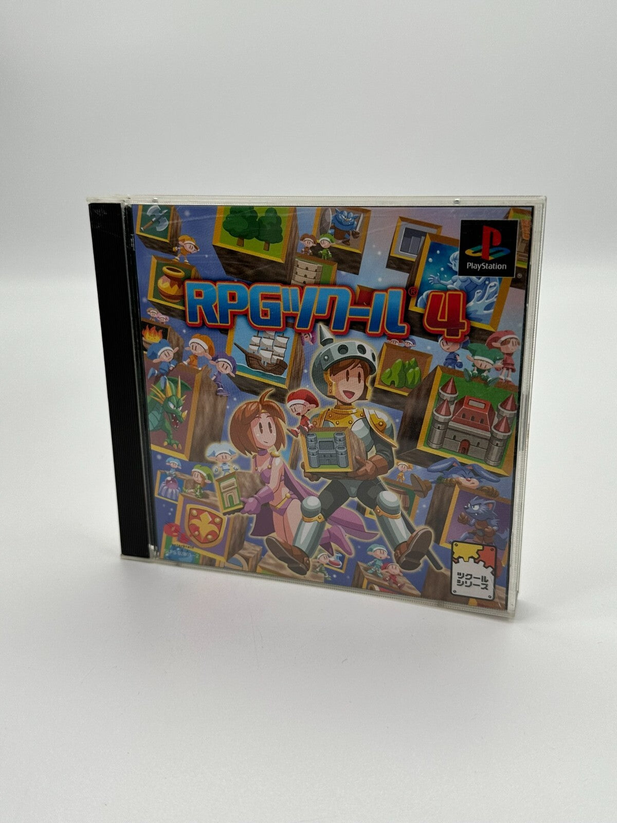 RPG Tsukuru 4 Sony Playstation 1 PS1 PSX PsOne NTSC-J guter Zustand CIB