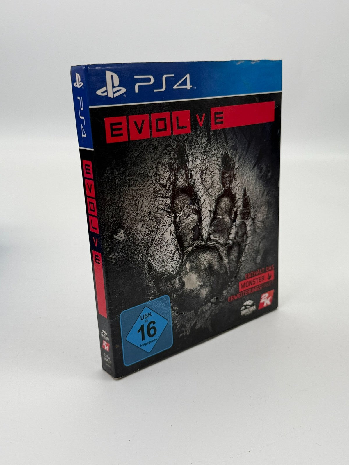 Evolve Sony Playstation 4 + Schuber Sehr guter Zustand CIB OVP