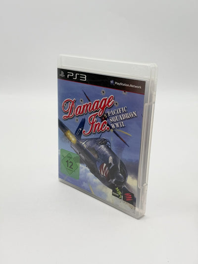 Damage Inc Pacific Squadron WWII Sony Playstation 3 Sehr guter Zustand CIB OVP