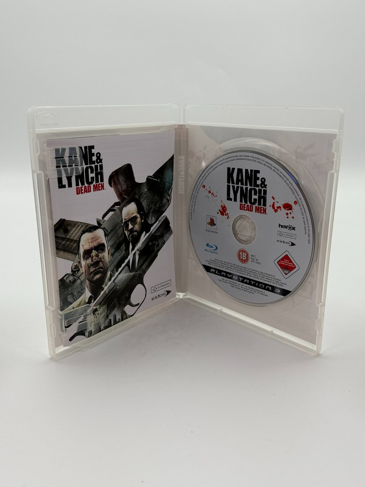 Kane & Lynch Dead Men Sony Playstation 3 Sehr guter Zustand CIB OVP