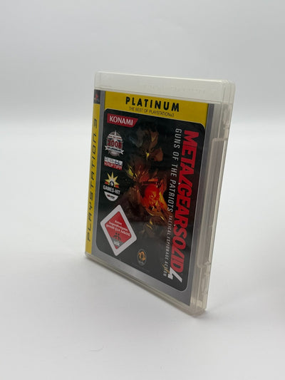 Metal Gear Solid 4 Guns Of Patriot Sony Playstation 3 Sehr guter Zustand CIB OVP