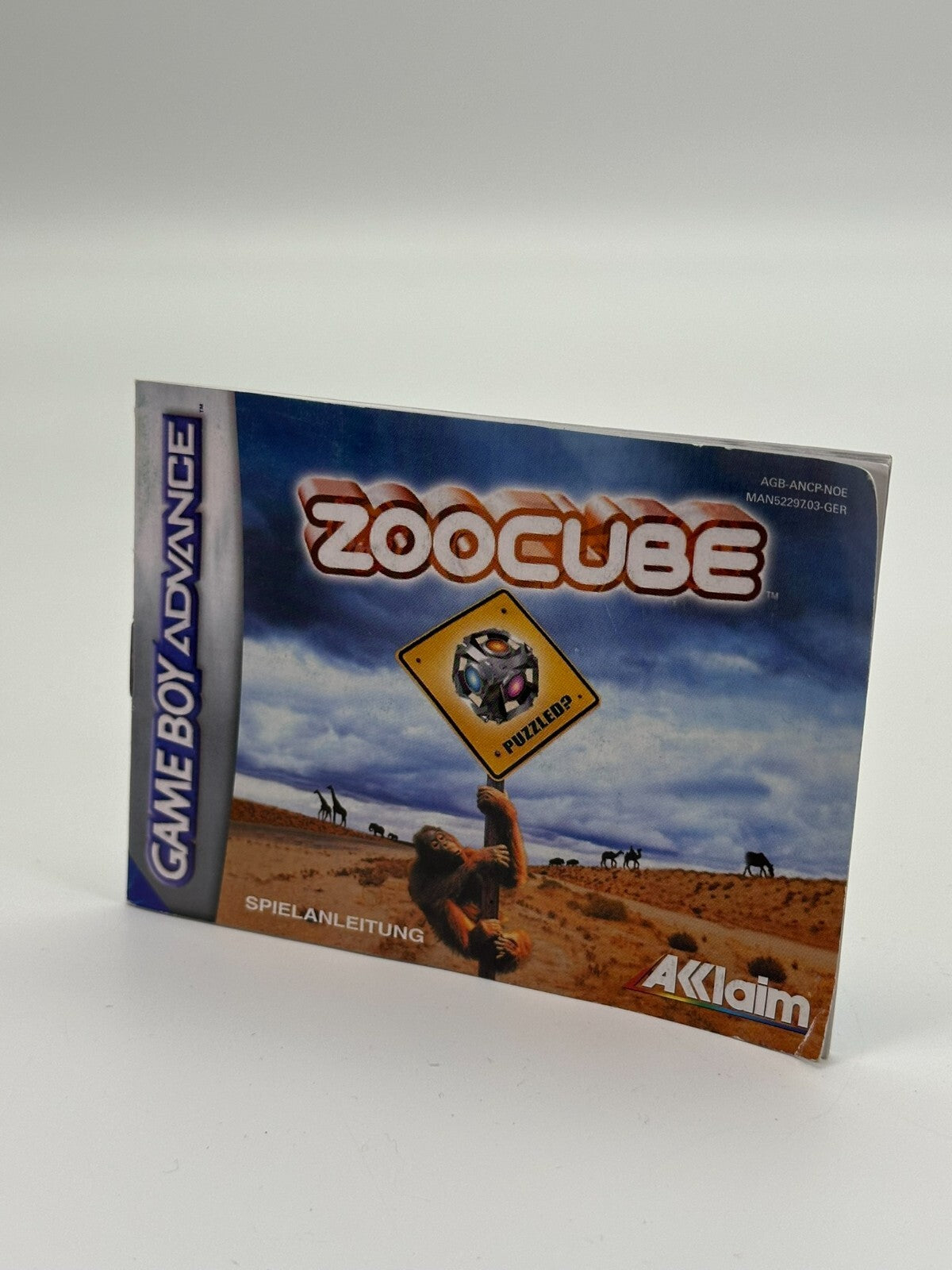 Nintendo Game Boy Advance Zoocube GBA État Très Bon