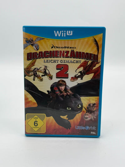 Drachenzähmen Leicht gemacht 2 Nintendo Wii U Sehr guter Zustand CIB OVP
