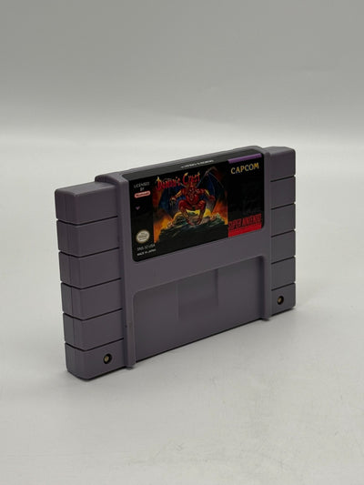 Demons Crest Super Nintendo SNES NTSC-U/C guter Zustand Anleitung + Modul