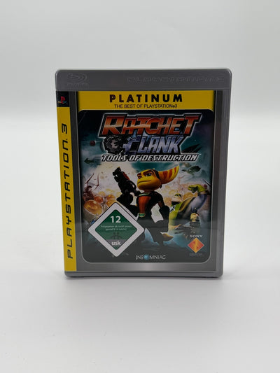 Ratchet & Clank Tools Of Destruction Sony Playstation 3 Very good condition CIB