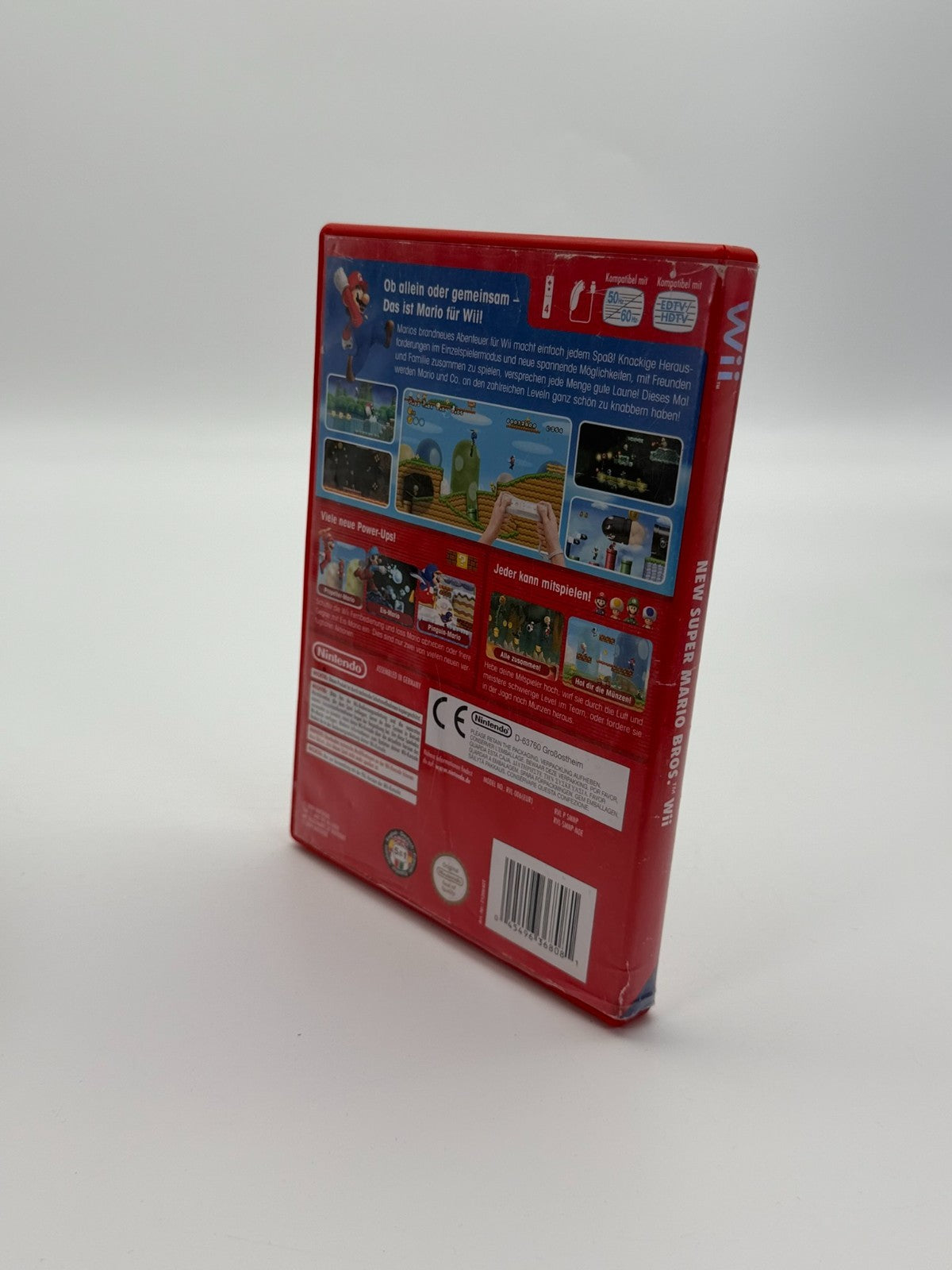 New Super Mario Bros. Wii Nintendo Wii akzeptabler Zustand OVP