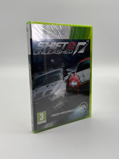 Shift 2 Unleashed Microsoft XBox 360 Neu Factory Sealed CIB OVP