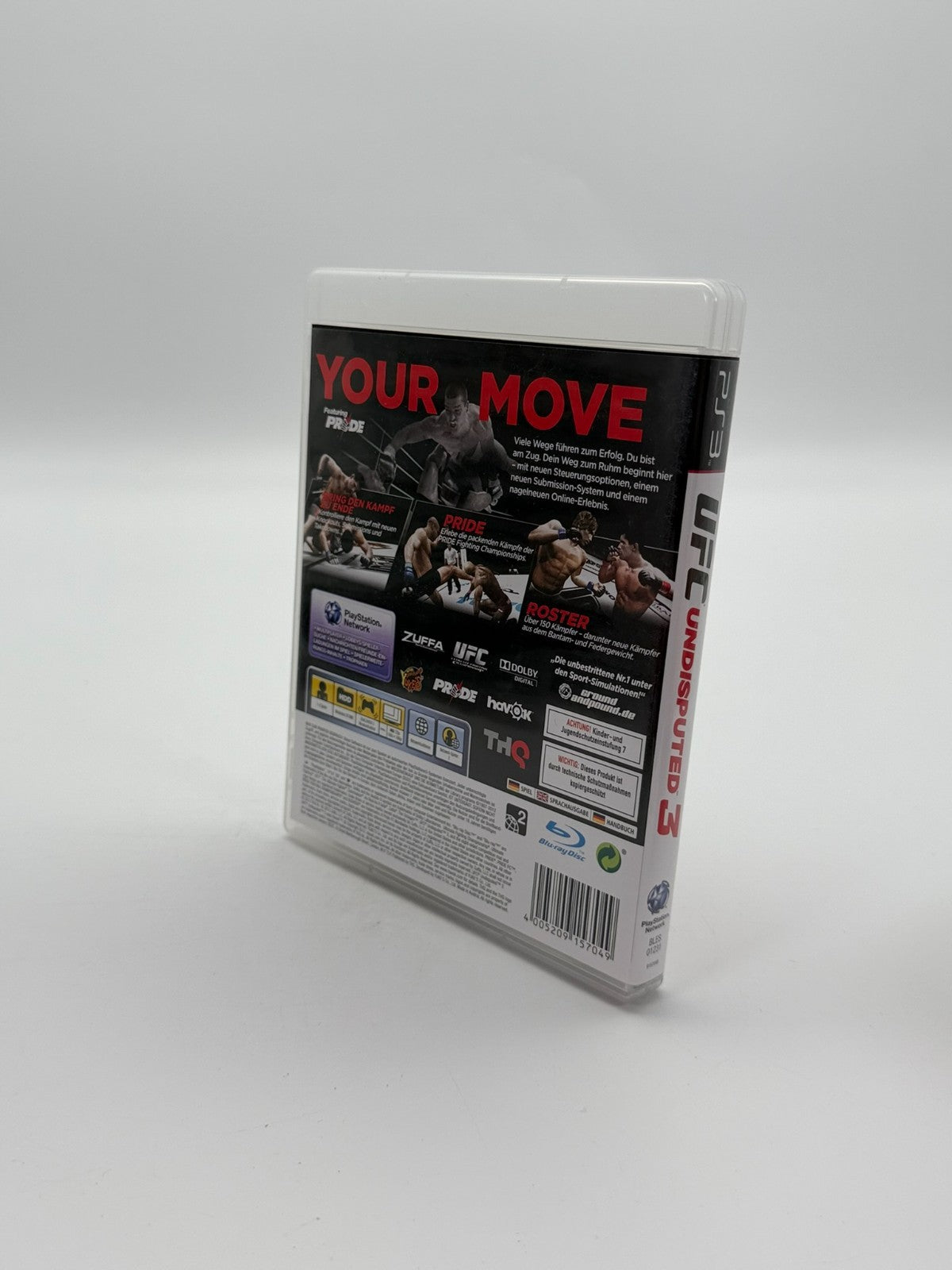 UFC Undisputed 3 Sony Playstation 3 Sehr guter Zustand CIB OVP