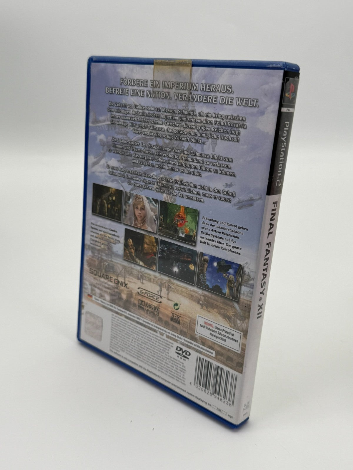Final Fantasy XII Sony Playstation 2 bon état emballage d'origine
