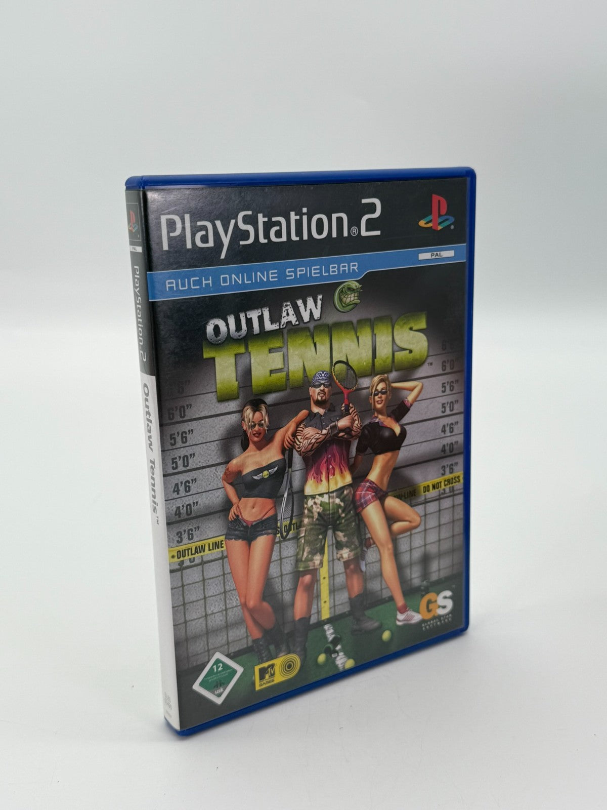 Outlaw Tennis Sony Playstation 2 PS2 guter Zustand CIB OVP
