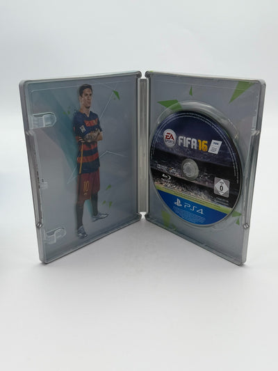 FIFA 16 Steelbook Edition Sony Playstation 4 guter Zustand CIB OVP
