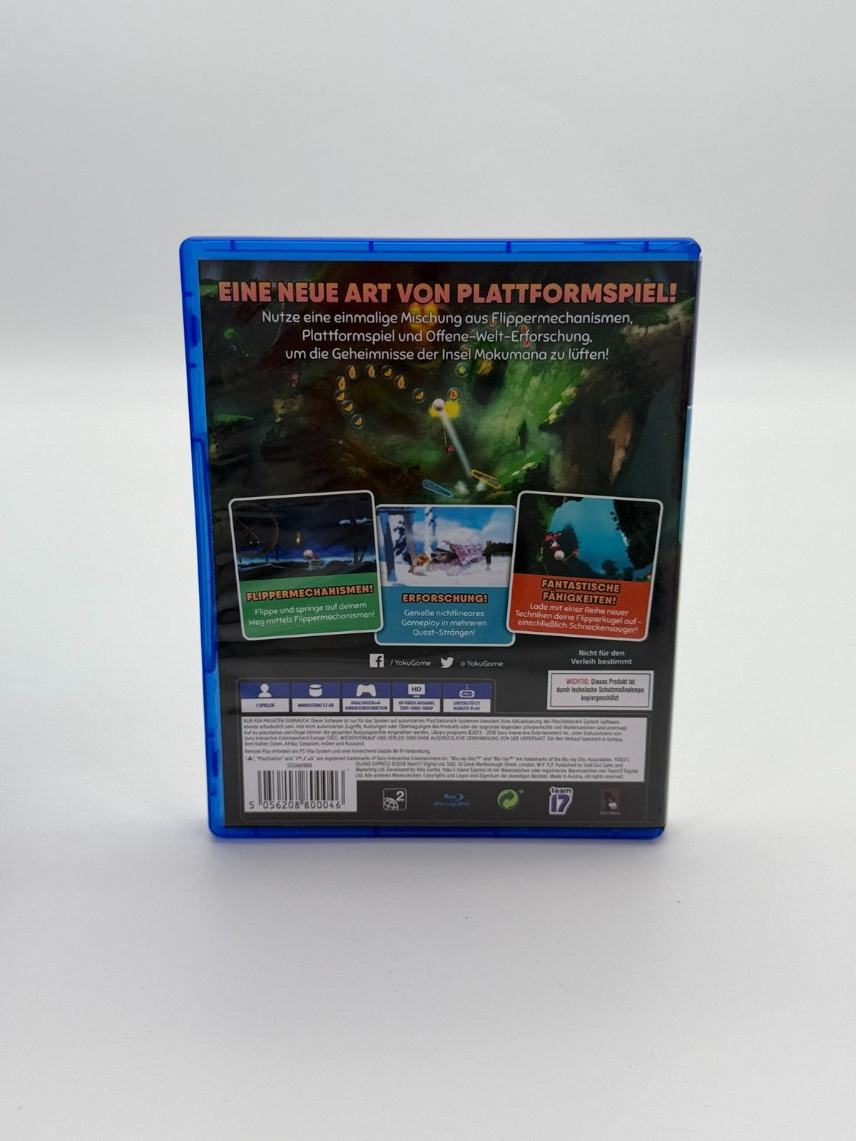Yoku's Island Express Sony Playstation 4 good condition original packaging