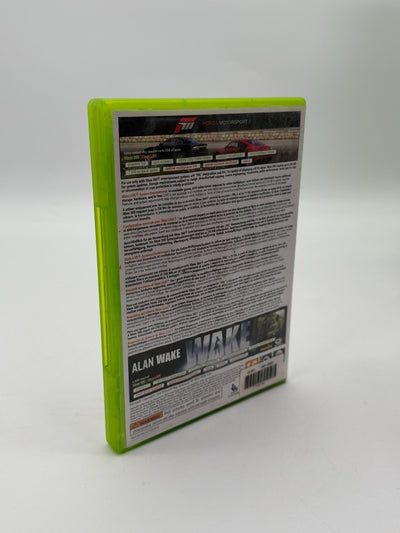 Forza Motorsport 3 & Alan Wake (ohne Code) Microsoft XBox 360 guter Zustand OVP