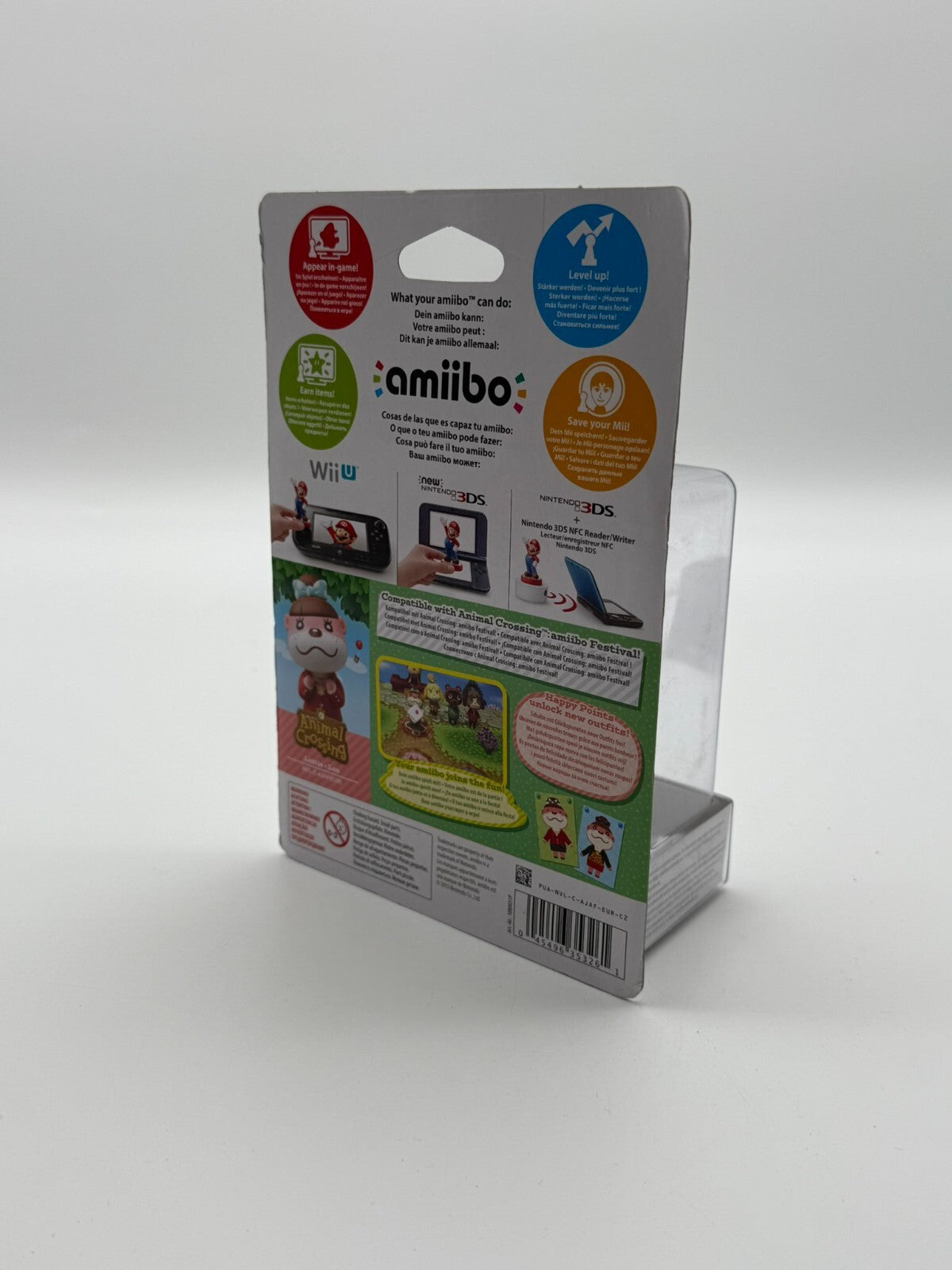 Animal Crossing Lottie Karlotta Amiibo 3DS Wii U Switch New & Unused