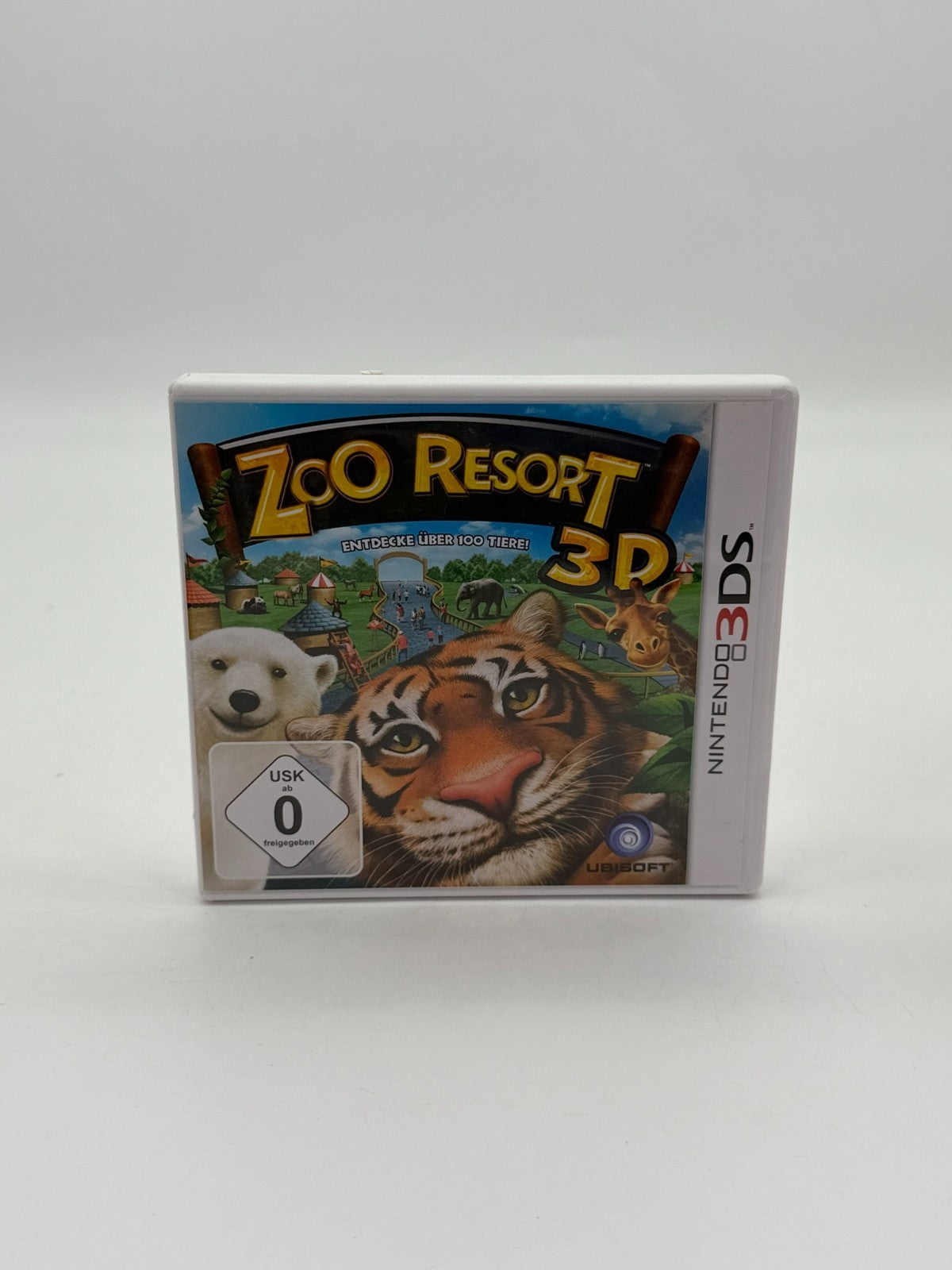 Zoo Resort 3D Nintendo 3DS Good Condition CIB OVP